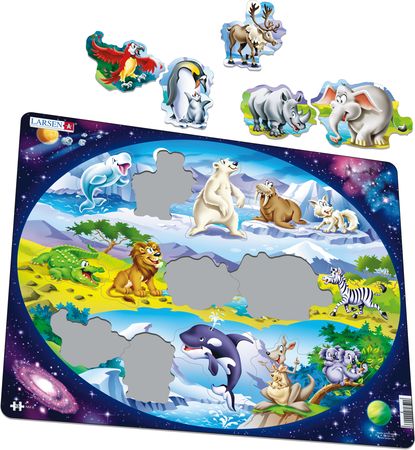 NM6 - Beginner Puzzle: Animals Around the World