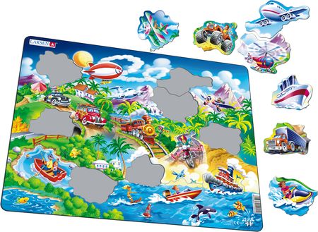 NM7 - Beginner Puzzle: Cars, Boats, Train and Aircrafts