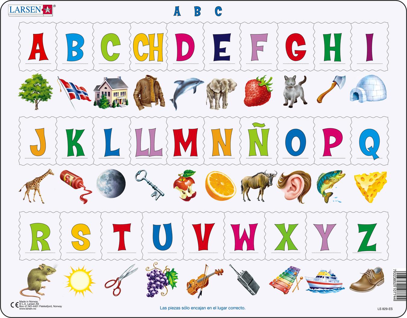 LS829 - Learn the Alphabet: 29 Upper Case Letters :: Reading :: Puzzles ...