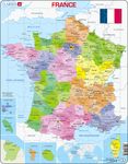 A5 - Frankrike, politisk kart