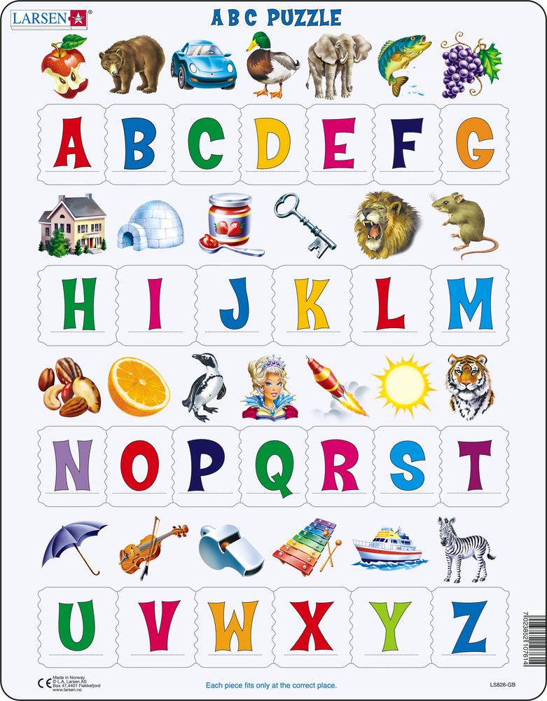 worksheet alphabet ukrainian LS826 :: Puzzle(26) Reading  :: Puzzles :: Puzzles  ABC Larsen