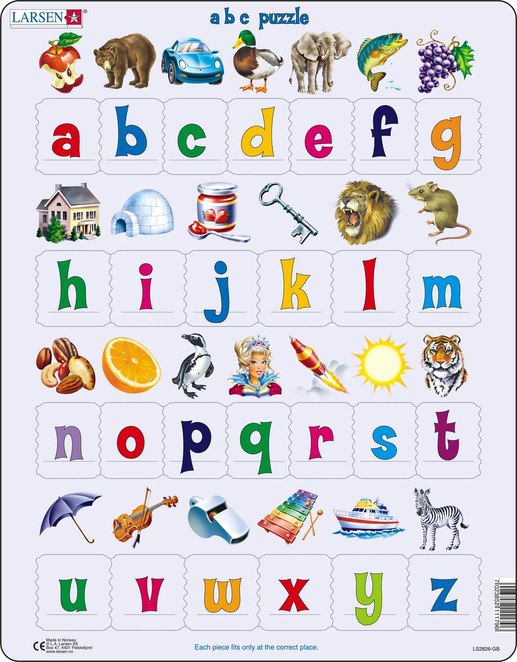 LS2826 - Learn the Alphabet: 26 Lower Case Letters :: Reading ...