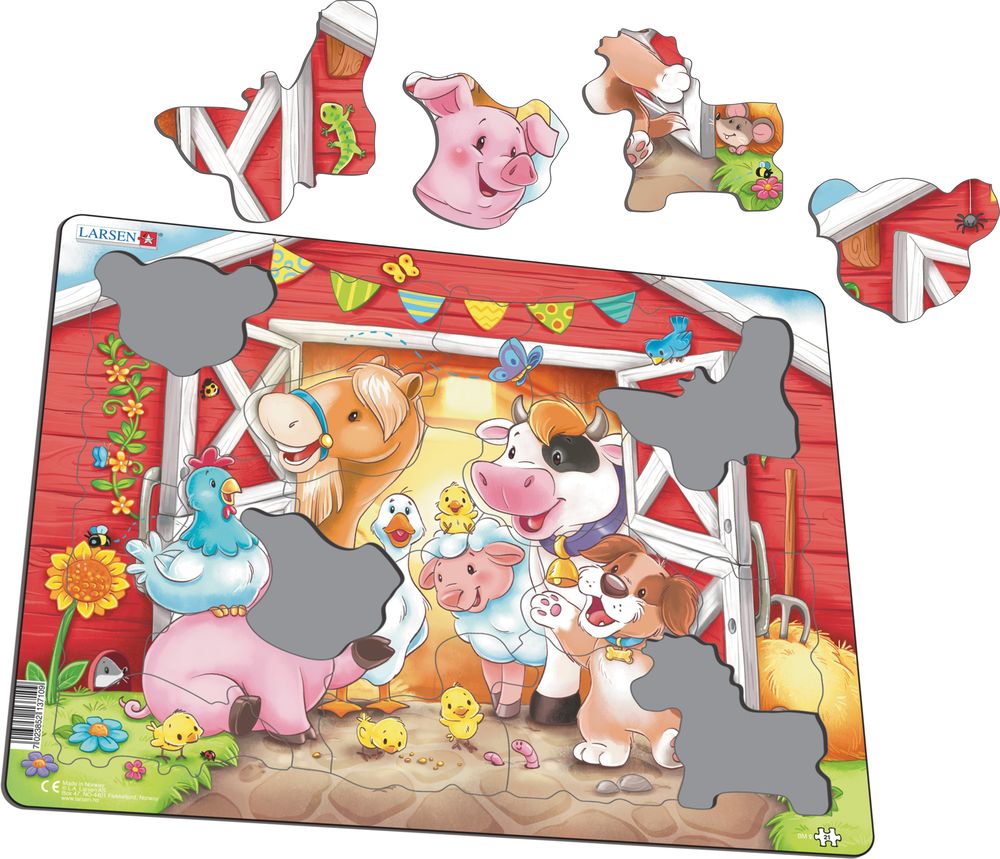 BM9 - Cute Animals in the Barn (Illustrative image 1)