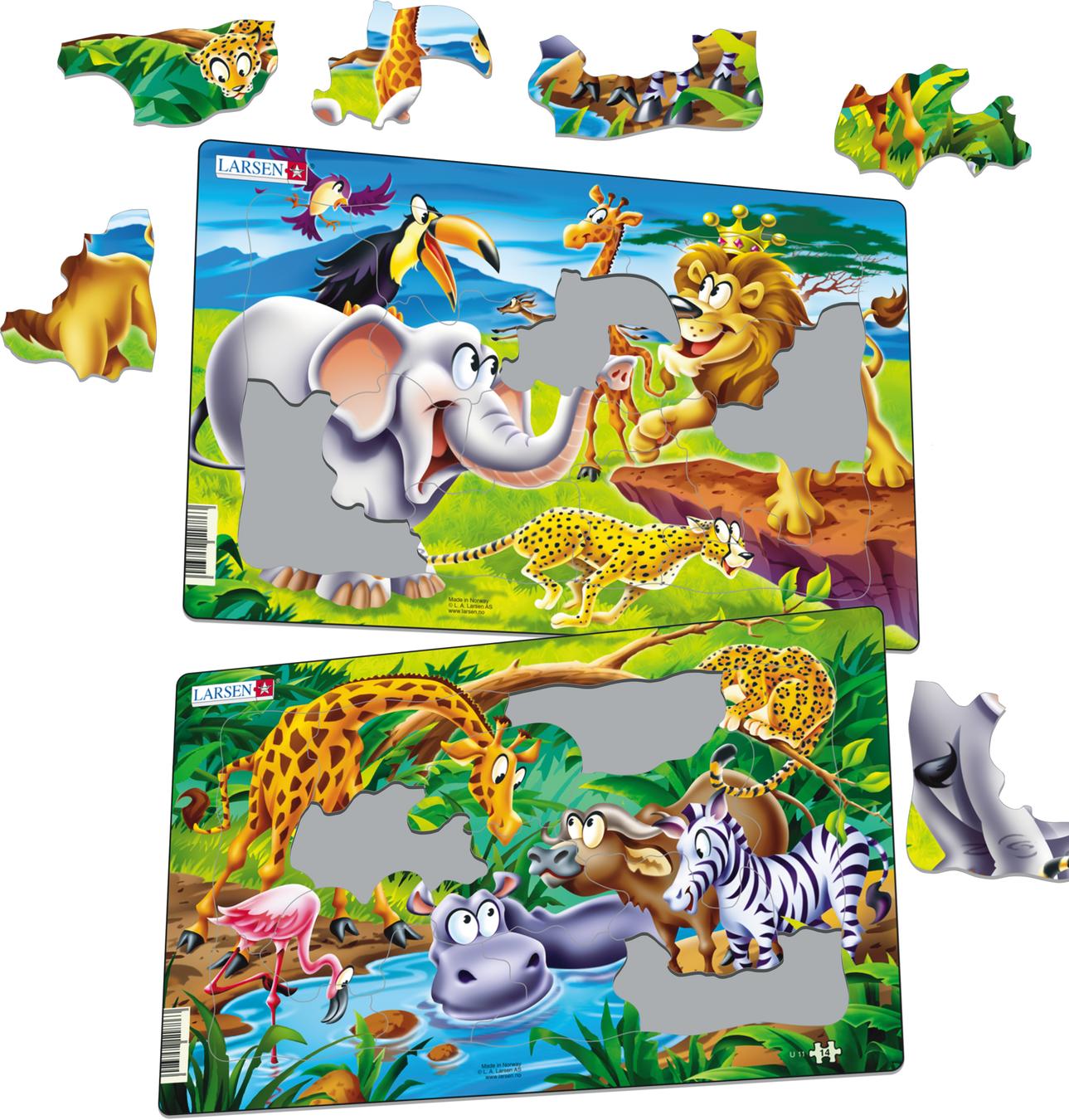 U11 - Safari :: Motif :: Puzzles :: Larsen Puzzles