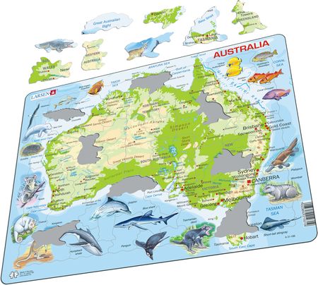 A31 - Australia Topographic Map