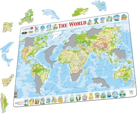 K4 - The World Topographic Map