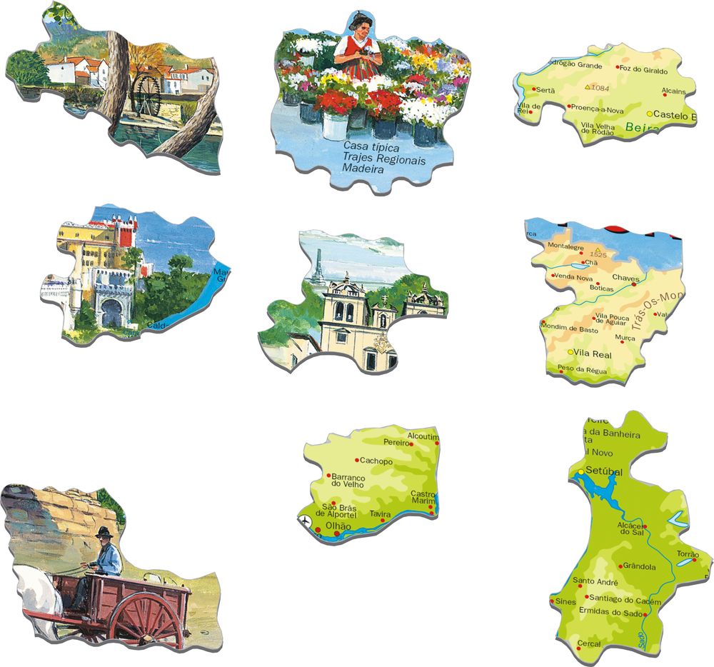K71 - Portugal - Map, Sights and Attractions (Illustrative image 2) K71 - Portugal - Map, Sights and Attractions (Illustrative image 2)