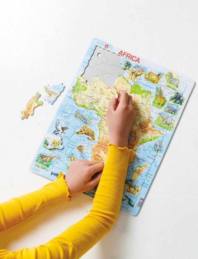 A22 - Africa Topographic Map (Illustrative image 7) A22 - Africa Topographic Map (Illustrative image 7)